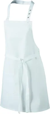 Produktbild von Kinder Latzschürze weiss : weiß : 100% Baumwolle 230 g/m² (15)
