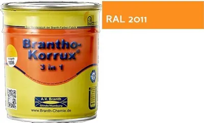 Produktbild von Brantho Korrux 3in1 Rostschutzfarbe - Primer, Rostschutz und Lack