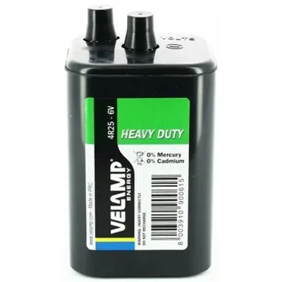 Produktbild von VELAMP 4R25 Zink-Kohle-Batterie 6 V