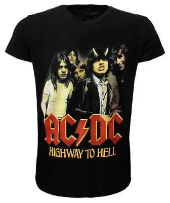 Zdjęcie produktu dla Koszulka zespołu AC/DC „Highway To Hell” – rozmiar M