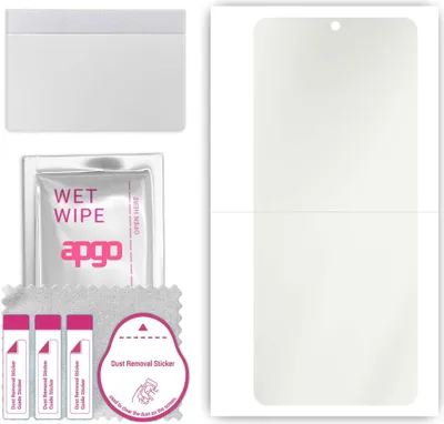 Produktbild von apgo Hydrogel Schutzfolie, Matt, kompatibel mit ZTE Nubia NX302J, flexibele Displayschutzfolie, Folie mit Positionierhilfe, Anti-Fingerprint, kratzfest, einfache Montage