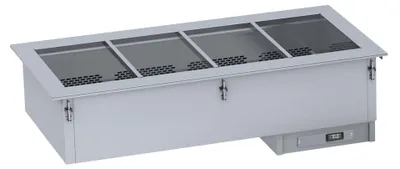 Image de Bain-Marie Drop-In Air Chaud - 2 à 5 x GN 1/1 - Combisteel