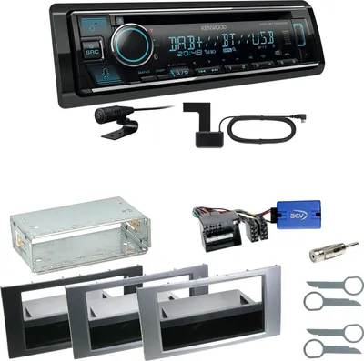 Produktbild von Kenwood KDC-BT760DAB Bluetooth DAB Einbauset für Ford Kuga Fusion Galaxy S-Max