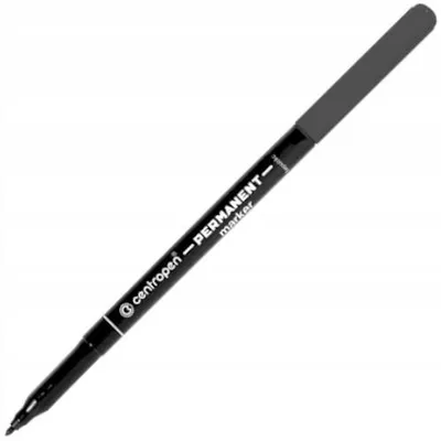 Produktbild von CENTROPEN Permanentmarker 2536 schwarz Set 12 Stück