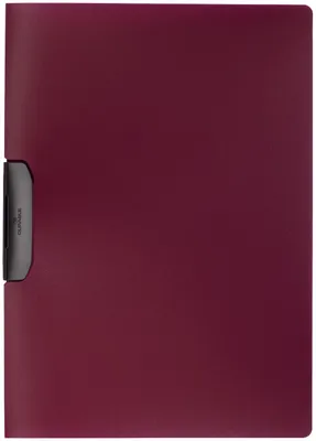 Obrázok produktu pre Durable Klemmmappe dunkelrot Duraswing für 30 Blatt A4