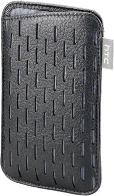 Produktbild von HTC Meteor Slip Tasche (Pouch) Smartphone - Schwarz - Leder Body