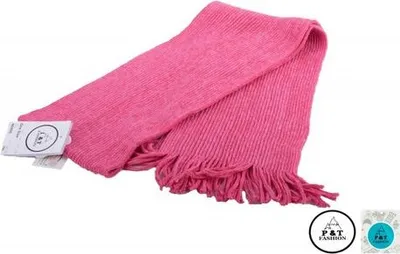 Produktbild von Kinder Schal P&T - Gestrickt - Rosa - Mélé - 140 x 16 cm