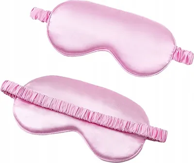 Immagine prodotto di Benda per occhi premium sleep rosa satinato