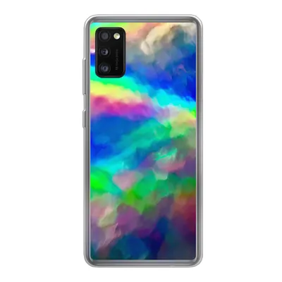 Produktbild von MuchoWow® Handyhülle Schutzhülle Hülle für Samsung Galaxy A41 Aquarell - Kunst - Psychedelisch Silikon Softcase Handy Hülle - Mobiltelefon