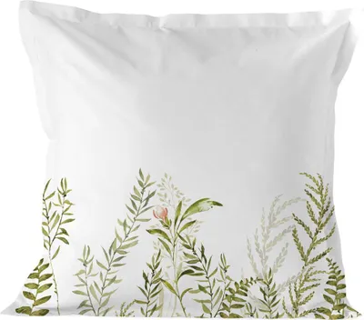 Produktbild von Monterosso Kissenbezug  80x80 cm 100% Baumwolle Hergestellt in Europa