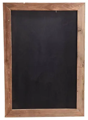 Produktbild von Kreidetafel mit Holzrahmen, 100 x 70 cm