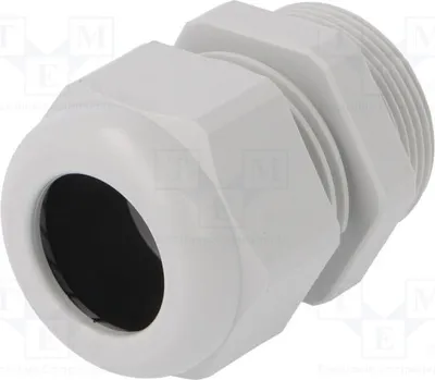 Zdjęcie produktu dla 1 sztuka: Złączka kablowe, szare, 1,5, nr katalogowy 1.219.3200.50 n, stopień ochrony IP68, gwint: M32
