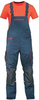 Produktbild von uvex Latzhose suXXeed blau, nachtblau Gr. 30