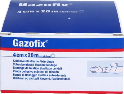 Produktbild von Gazofix kohäsive Fixierbinde 20m x 4cm, 1 St BIN