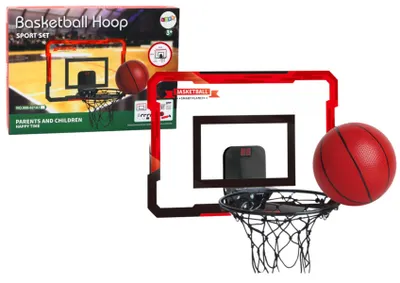 Obrázek produktu pro Košík na basketbal pro děti, včetně desky, míče a cílové tabule