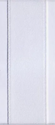 Produktbild von Goldina® 897203010050 Doppelsatinband - 3 mm x 50 m, weiß