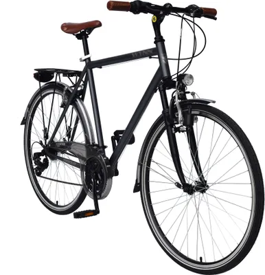 Produktbild von WYNN Trekkingrad 28 Zoll TRK1.0 schwarz Rahmenhöhe 58 cm Herren 21 Gänge V-Brake