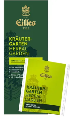 Produktbild von EILLES TEE Teebeutel KRÄUTERGARTEN, Sparpack mit 2x25er Box