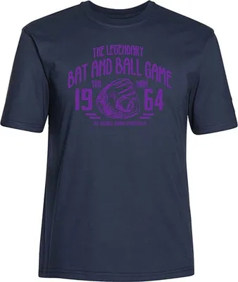 Produktbild von Übergrößen T-Shirt Legandary Ball Game lila AHORN SPORTSWEAR dark blue 10XL