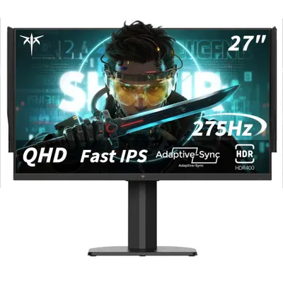 Produktbild von KTC H27E8 Gaming Monitor 27 Zoll QHD 240Hz, 275Hz OC, 1ms MPRT, Fast IPS, HDR400, FreeSync & G-Sync