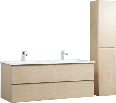 Immagine prodotto di Mobile doppio lavabo + lavabo + colonna SORRENTO