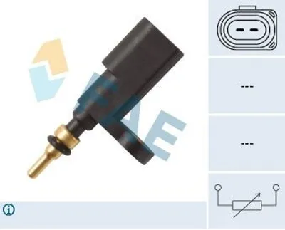 Produktbild von FAE Kühlmitteltemperatursensor 33891 für VW Golf VII Schrägheck (5G1, BQ1, BE1, BE2)