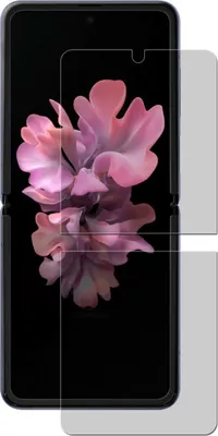 Zdjęcie produktu dla Samsung Galaxy Z Flip 3 5G 2x premium 7H antybakteryjna folia przeciwwstrząsowa