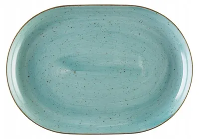 Zdjęcie produktu dla Lubiana, owalna taca serwująca, 33 cm, porcelana