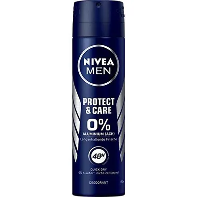 Produktbild von Nivea Deo Spray Men Protect & Care 48h effektiver Deo Schutz 150ml
