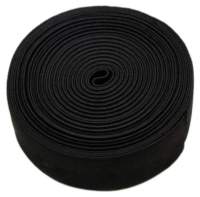 Produktbild von Elastikband - Flaches Gummiband zum Nähen - Schwarz - 3 cm x 5 Meter