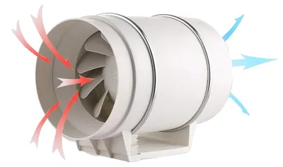 Obrázek produktu pro Ventilátor, nastavitelná rychlost, tichý provoz, BÍLÝ