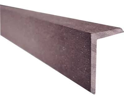 Obrázek produktu pro Ukončovací lišta pro WPC terasy 40 x 60 x 2200 mm Unvoc wood ořech