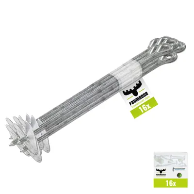 Immagine prodotto di WICKEY set di ancoraggi a terra Wickey QuickLock 16 pz