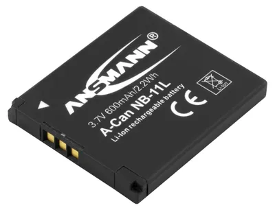 Produktbild von ANSMANN Li-Ion Akku A-Can NB 11 L 3,7V Typ 600 mAh, leistungsstark