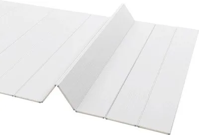 Produktbild von Famanu Badewannenabdeckung - Isolierdecke - Faltbar - PVC, Edelstahl - 70 cm x 170 cm - Belastbar bis 5 KG