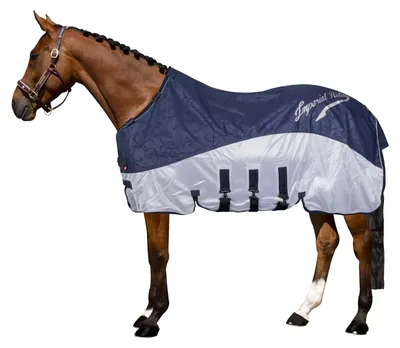 Produktbild von Imperial Riding Regen & Fliegendecke IRHSuper-dry navy, Größe:185 (135 cm)