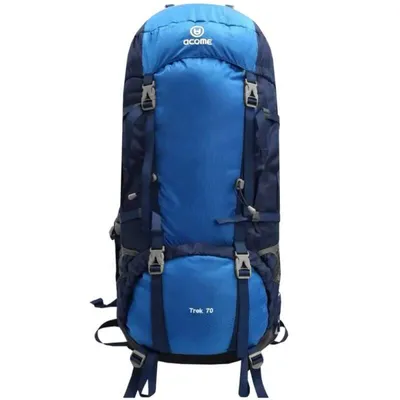 Produktbild von Acome Trek 70L hiking backpack blue