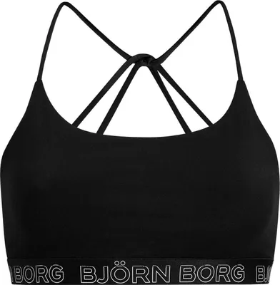 Produktbild von Björn Borg - Damen - Sport-BH Mit Leichter Unterstützung - Schwarz - Gr. 40