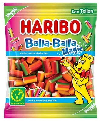 Produktbild von Haribo Balla-Balla Magic vegetarisch 160g