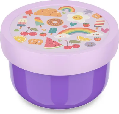 Produktbild von Mepal - Obstbox Campus - Snackbox für Kinder - Spülmaschinen- und mikrowellenfest - BPA-frei - 300 ml - Food Fest