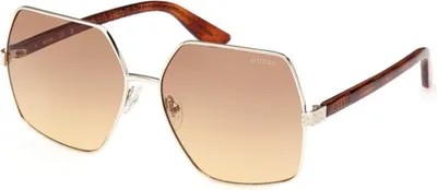 Produktbild von Guess Gu7881-h Damen-sonnenbrille Golden  Mann Golden One Size