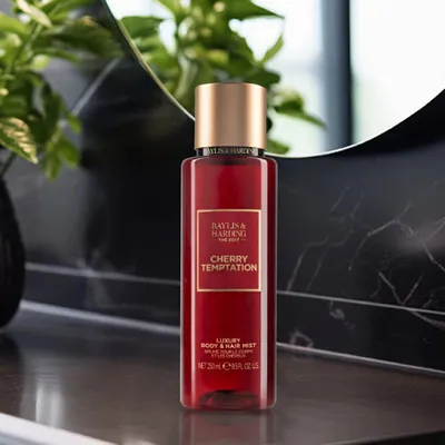Produktbild von The Edit Cherry Temptation Kö rper- und Haarnebel ( Luxury Body & Hair Mist)  250ml