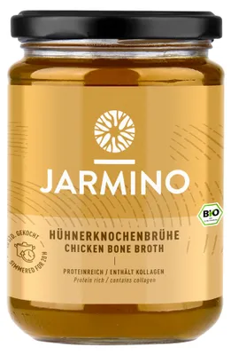 Zdjęcie produktu dla Organiczna wyciąg z kości drobiowych, 350 ml - zestaw 6 sztuk od firmy Jarmino