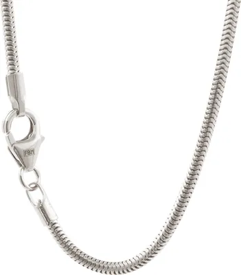 Produktbild von Silberkette Schlangenkette Länge 40cm - Breite 1,6mm - 925 Silber