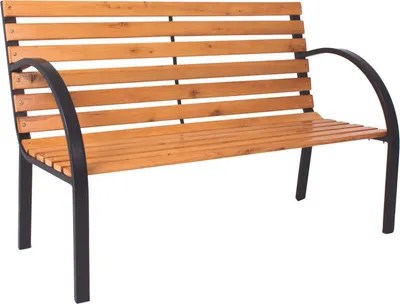 Produktbild von Garden Pleasure Gartenbank Bellevue 960363 braun Holz 122,0 cm