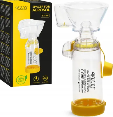 Produktbild von Inhalationskammer 4Fizjo - Schlauch Für Inhaliermasken Für Kinder Und Erwachsene
