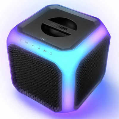 Produktbild von Philips 7000 Serie TAX7207/10 tragbarer Lautsprecher oder de party System de tragbarer Lautsprecher 2.1 Schwarz 80 W
