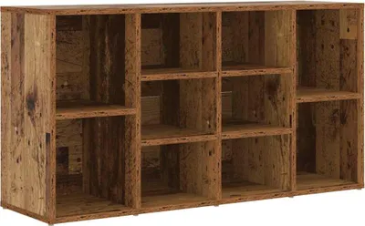 Image de Banc à chaussures avec étagère Bois ancien 103 x 30 x 54,5 cm