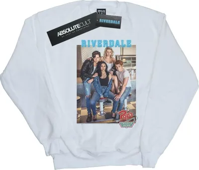 Produktbild von Riverdale - "Pops" Sweatshirt für Herren BI49351 (L) (Weiß)