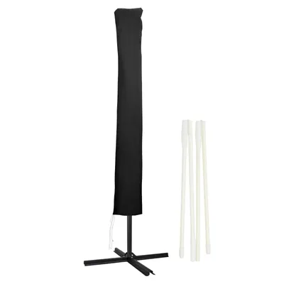 Produktbild von Fiqops 190cm slnečníky ochranný kryt kryt kryt slnečníka，čierna